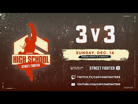High School Street Fighter 3v3 Winter Tournament | Playvs Championship