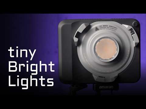 Amaran Ray 60c And 120c, Tiny Bright Lights