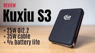 Kuxiu S3 Qi2.2 Wireless Power Bank Is Great