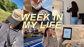 Weekly Vlog 🎥👩🏽‍💻 Filming, Dates In Houston, Recent Reads (so Good), Another Interview?!