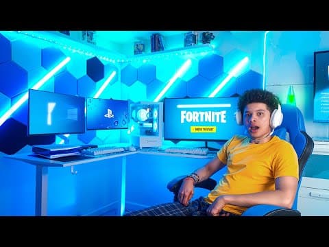 I Built My Brother His Dream $10,000 Gaming Room!