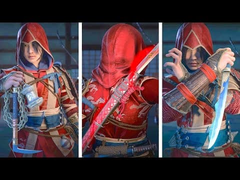 Assassin's Creed Shadows - All Naoe Legendary Weapons