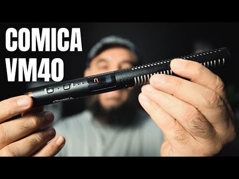 One Of The Best Shotgun Mics Just Got Better | Comica Vm40