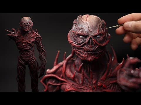 Sculpting Vecna From Stranger Things Season 5 (final Form)