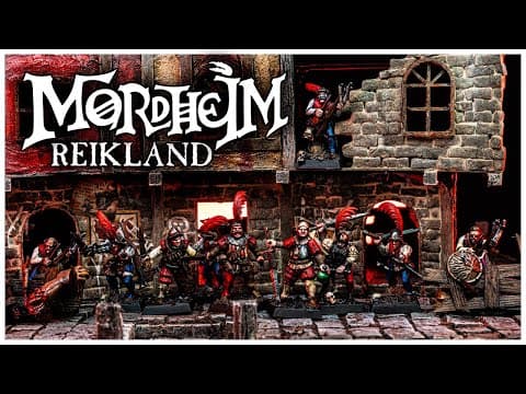 Human Mercenaries Reikland Warband In Mordheim Old World Warhammer!