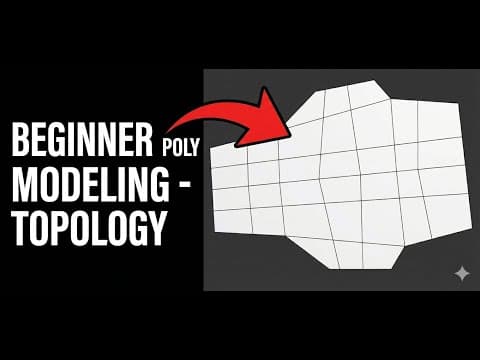 Learn Polygon Modeling -- Part 2 -- Intro To Topology
