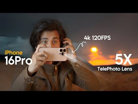 Insane 🔥 Cinematic Videos With Iphone 16pro | Camera Test | Zarmatics