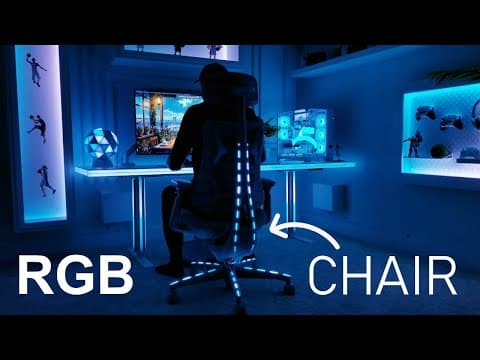 I Made The Ultimate Rgb Gaming Chair (full Tutorial) - Libernovo Omni