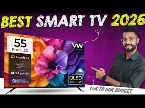 Best Smart Tv 2026⚡under ₹10k To ₹50k Budget In 2026 | Smart Tv Buying Guide 2026