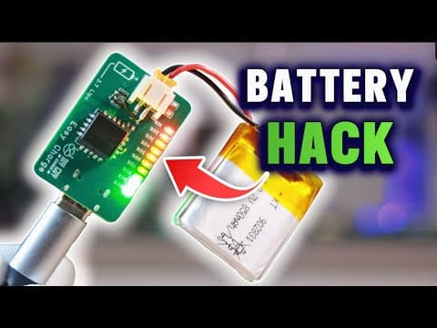 How I Built A Simple Battery Charger At Home!