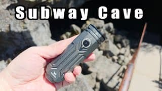 Exploring The Subway Cave Lava Tubes With The Wurrkos Hd02 Edc