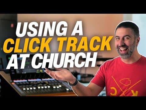 Getting Started With A Click Track At Church