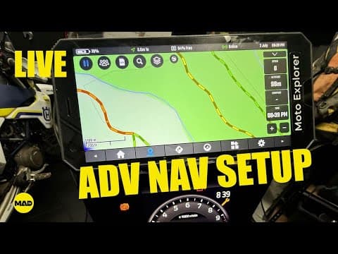 Dmd-t665 On The 2025 Tenere 700 – The Ultimate Adv Nav Setup? | Live
