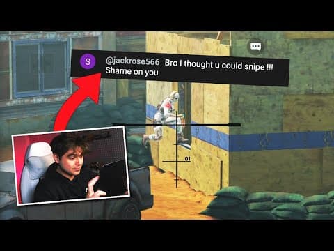 Hater Said I Can’t Snipe… So I Had To Show Him 😤