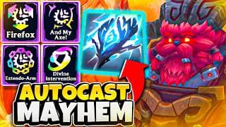 Ornn With 4 Autocast Augments + Lightning Rod = Absurd Power