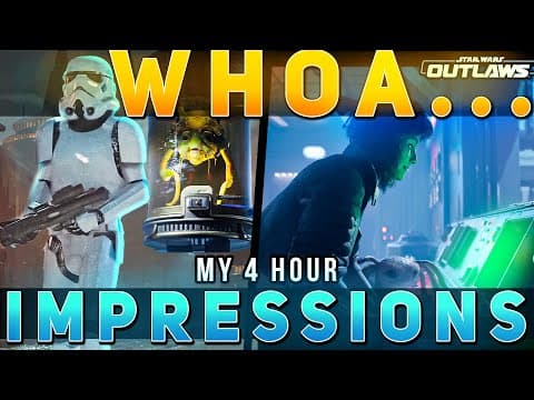 A Surprise To Be Sure, But A Welcome One! My Early Access First Impressions Of Star Wars Outlaws!