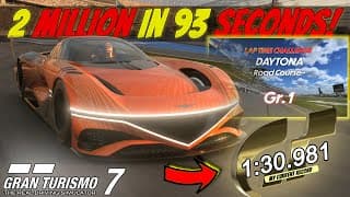 🤑 Choose A Prototype And Do 1 Lap For 2 Million Credits..  || Time Trial Guide - Week 03