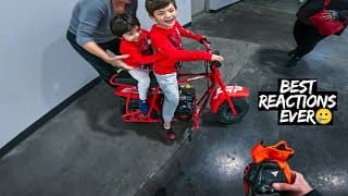 I Gave Away My Mini Bike To Future Riders (making A Dream Come True)