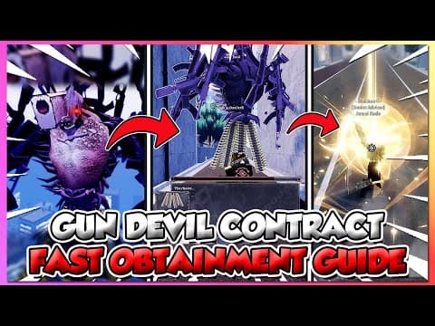 Devil Hunter *new* How To Get Gun Devil Contract Fast Location + Full Guide! (newcodes)