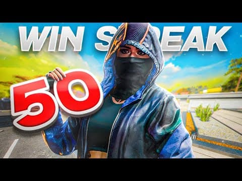 Attempting The 50 Win Streak Challenge In Warzone With The #1 Loadout!