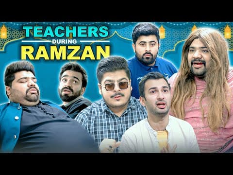 Teachers During Ramzan | Unique Microfilms | Dablewtee | Comedy Skit | Ramzan 2025