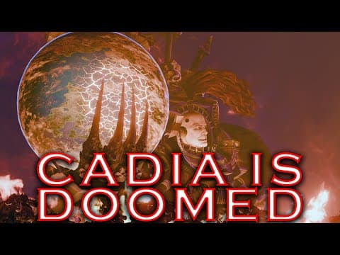 Cadia’s Last Stand Begins - Warhammer 40k Lore Documentary