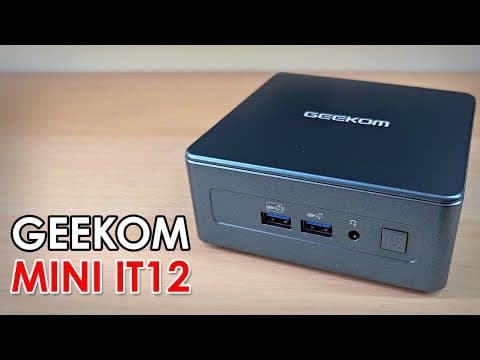 Getting Into Pc, Indie Or Retro Games? Check Out This Awesome Mini Pc | Geekom Mini It12 Review