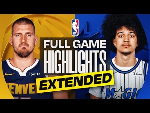 Extended: Nuggets At Magic | Full Game Highlights | December 27, 2025