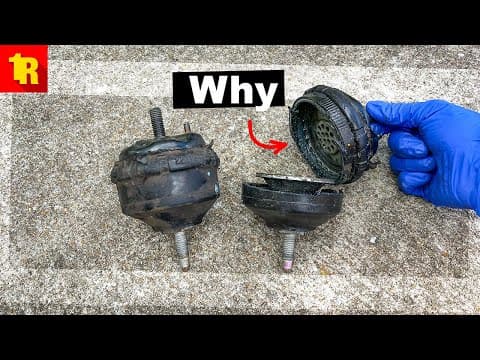 Why Hydraulic Motor Mounts Might Be Your Problem!!