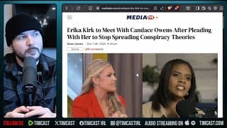 Erika Kirk Announces Meeting With Candace Owens | Tim Pool