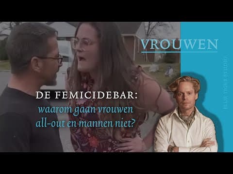 De Femicidebar: Tom Verdiept Zich In Vrouwen ...