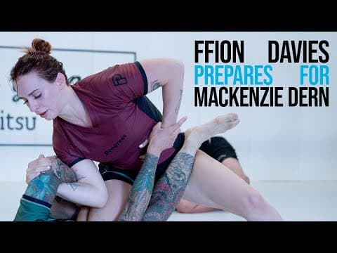 Ffion Davies Prepares For Mackenzie Dern Match At Craig Jones Invitational