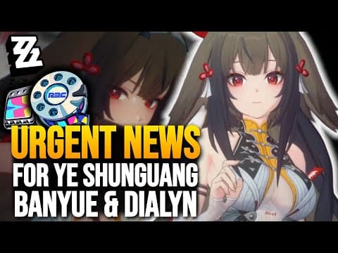 Zzz News:🚨less Time?! 2.4 Is Different! Ye Shunguang Banyue Don't Miss Out! | Zenless Zone Zero