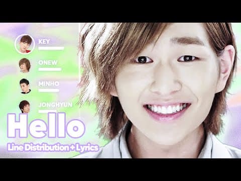 Shinee - Hello (line Distribution + Lyrics Karaoke) Patreon Requested