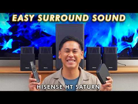 The EASIEST Home Theater Surround Sound System - Hisense HT Saturn