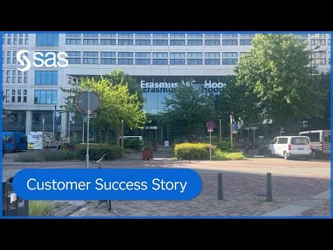 Erasmus Mc | Operationalizing Responsible Ai In Health Care | Sas Customers