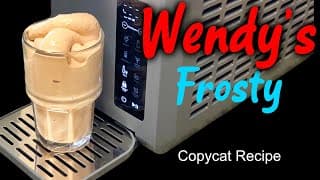 Wendy's Frosty Copycat Using The Ecoviva Slushie Machine