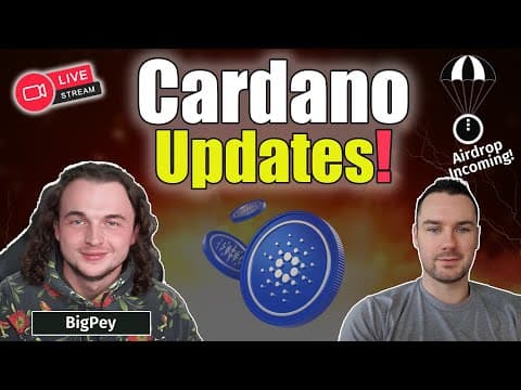 Big Cardano News: Midnight Airdrop + Major Updates With Big Pey!