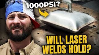 Can Laser Welds Survive Hydrotesting? Pressure Testing Stainless Steel Welds