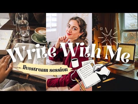 Let's Write Together ✨✍🏼 Deep Focus Livestream
