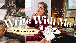 Let's Write Together ✨✍🏼 Deep Focus Livestream
