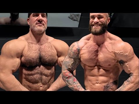 Calum Von Moger & Antoine Vaillant Train Chest (pump)