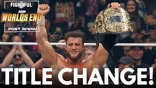 Mjf Wins World Title, Moxley Wins C2 At Aew World's End 2025 Full Show Review & Results W/ Srs