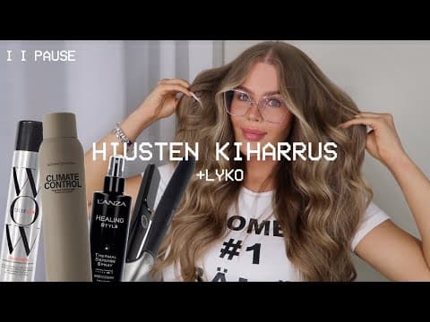 Hiusten Kiharrus + Lyko | Henny Harjusola