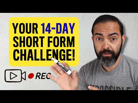 14-day Video Challenge (a Short Form Video Jumpstart)