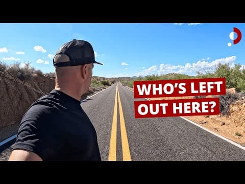 Solo In Remote Arizona - Skull Valley To A Company Town 🇺🇸