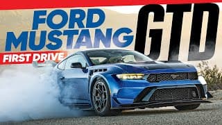 2025 Ford Mustang Gtd First Drive Review: Big Gtd Energy