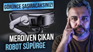 Merdiven Çıkan Robot Süpürge | Yapay Zeka Ve Robotik Engel Tanımıyor