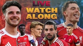 Silent Watch Along Arsenal Vs Liverpool | Road To The Premier League!