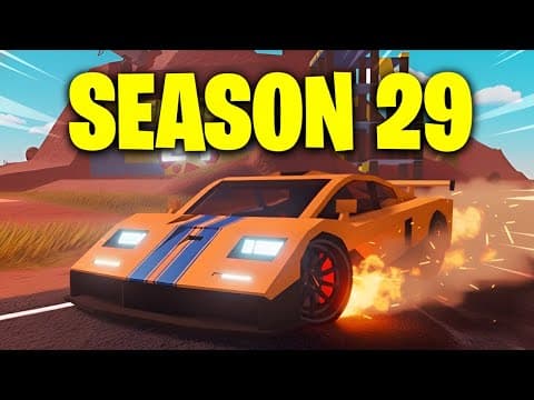 Fastest Roblox Jailbreak Brick-kar In Season 29